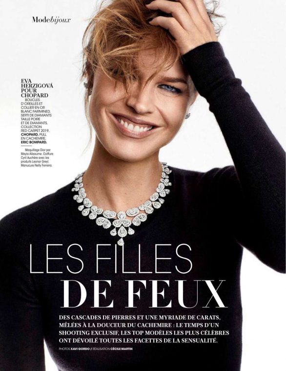 Eva Herzigova - Madame Figaro Magazine (December 2019)